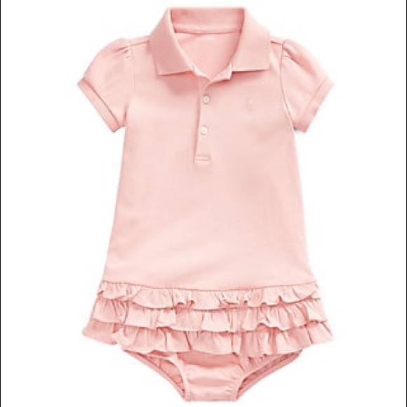 Ralph Lauren Other - RALPH LAUREN baby girls ruffled polo dress